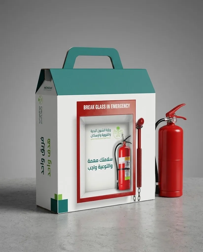 Public-safety carry-box mockup